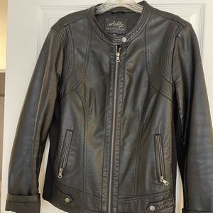 Faux Leather Jacket
